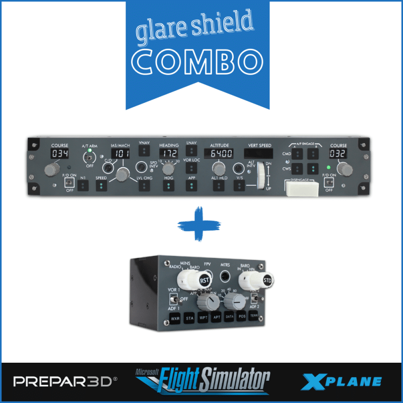 B737 Overhead Panel (Forward) - Kit Version - Core Flight Technologies