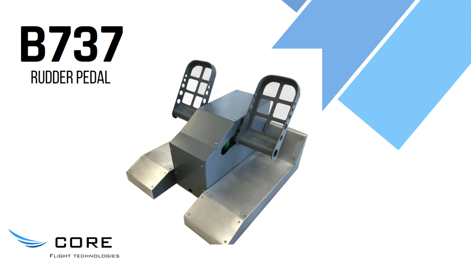 Rudder Pedal - Core Flight Technologies