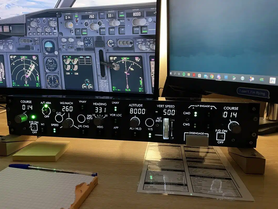 Boeing 737 MCP - Core Flight Technologies