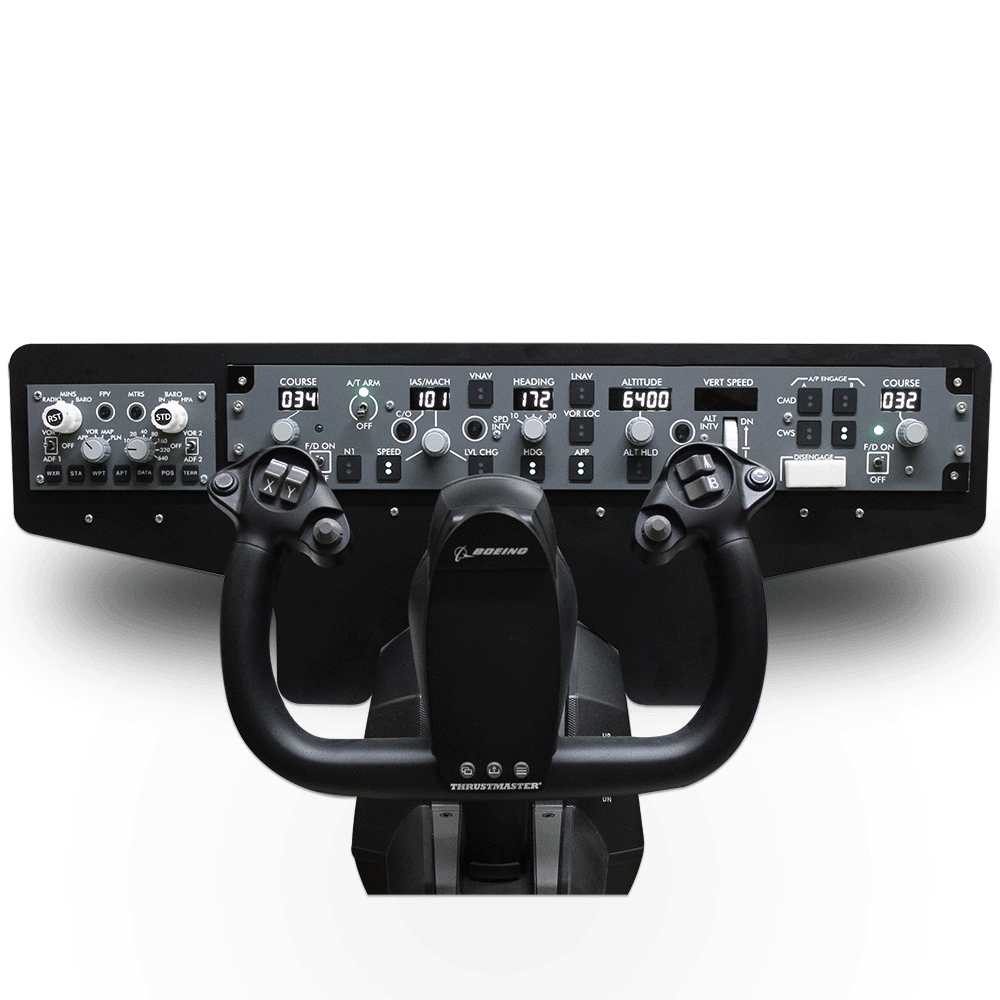 Desktop Stand for Thrustmaster TCA Yoke - Core Flight Technologies
