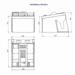 A320 Pedestal Panel for WINWING Modules - Image 6