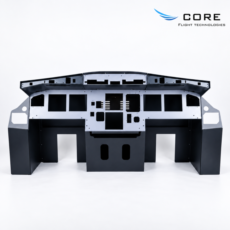 Core Flight Technologies Airbus A320 Dual MIP cockpit structure - view 1