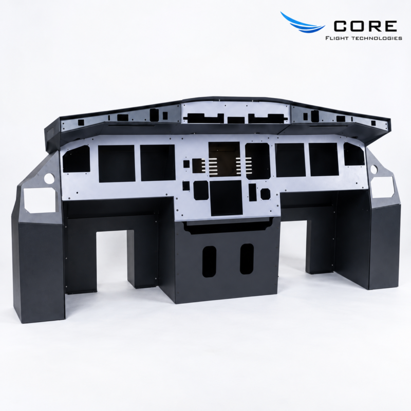 Core Flight Technologies Airbus A320 Dual MIP cockpit structure - view 2